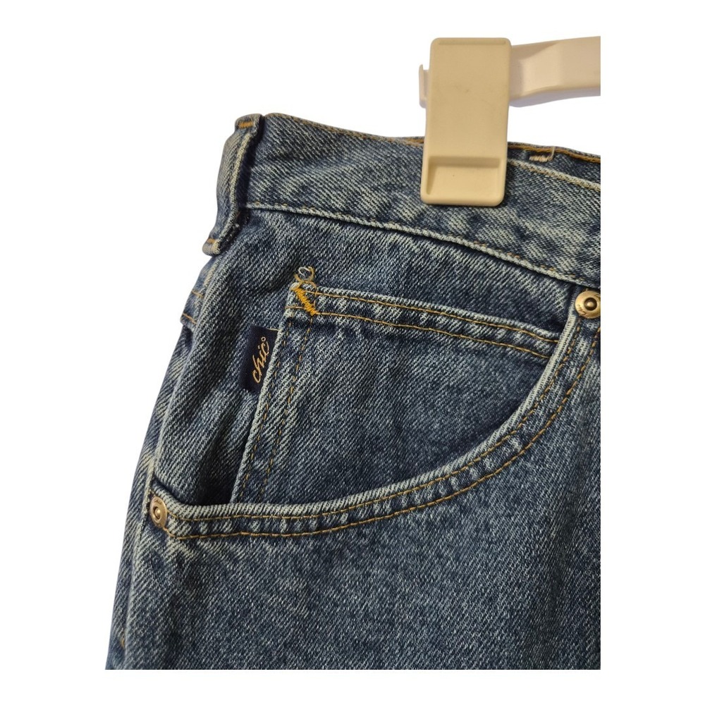 Vintage 90s‎ Chic Jeans NWT 18W Petite Plus High Rise Relaxed Fit Blue Denim - Picture 4 of 5